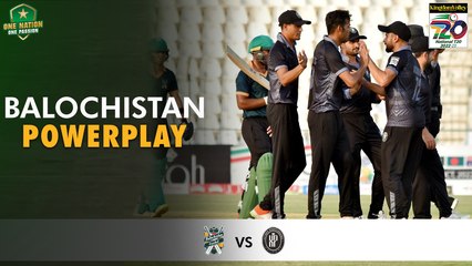 2nd Innings Powerplay | Balochistan vs KP | Match 29 | National T20 2022 | PCB  | MS2U