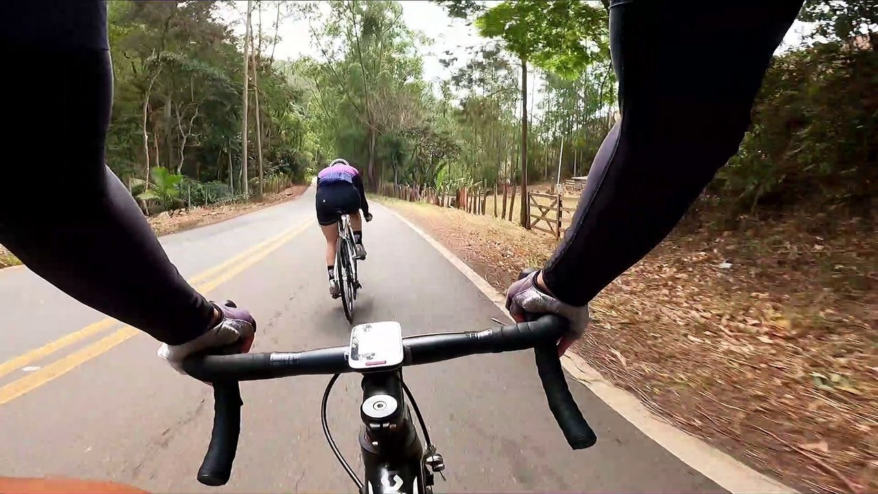 TREINO DE FORÇA NA BIKE DE ESTRADA COM A PATROA, FOI O QUE TEVE PRA HOJE! 2022