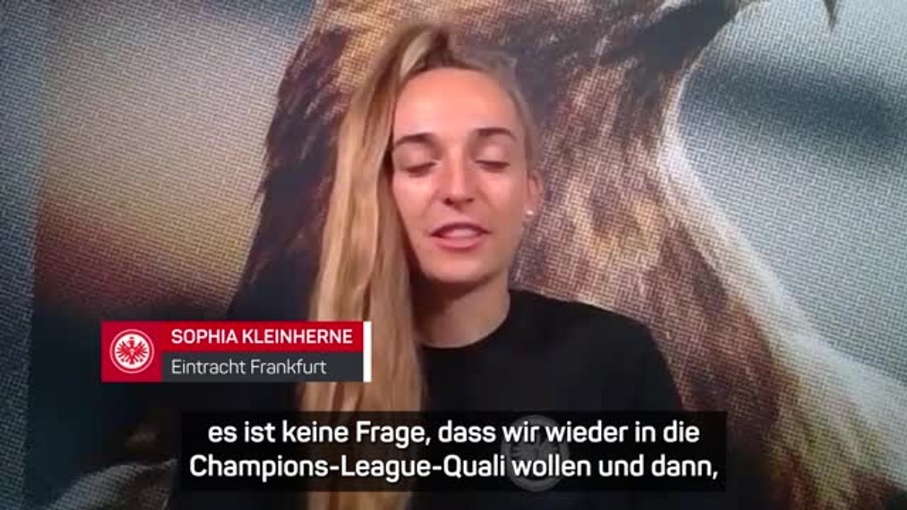 Kleinherne: Saisonziel der SGE ist “Platz 1 bis 3”