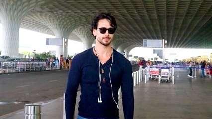 Handsome Hunk Tiger Shroff In Full Swag At Airport