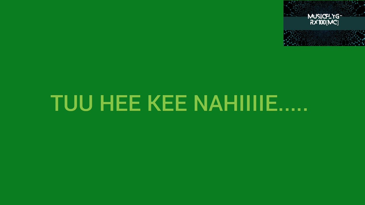 BOLLYWOOD HINDI SONG. Tuu HEE KEE NAHIIIIE.... USE HEAD PHONE. DAILYMOTION