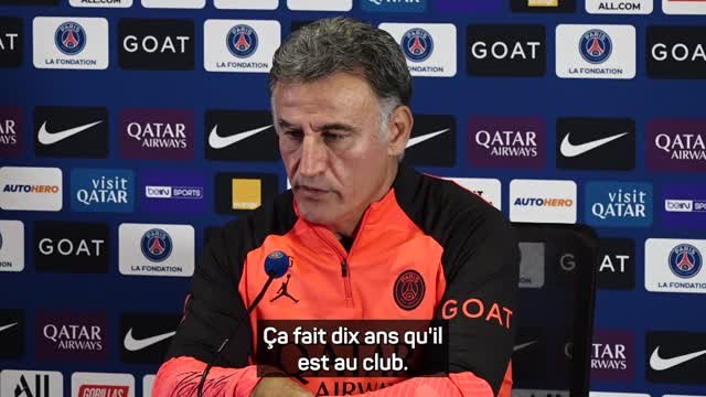 8e j. - Galtier : Je n’ai jamais pensé à enlever le brassard à Marquinhos