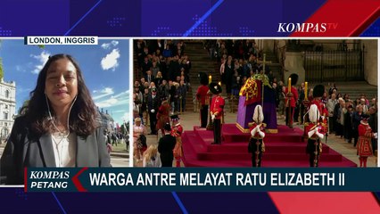 Antrean Pelayat Capai 8 KM, Penghormatan Terakhir untuk Ratu Elizabeth II Sempat Dihentikan