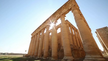 العربية توثق أول زيارة لمدينة "الحضر" التاريخية في الموصل