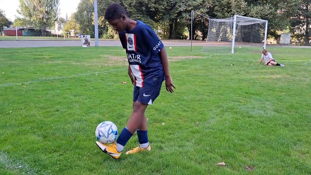Séance de jonglage avec Gaël