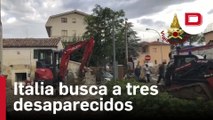 Continúa la búsqueda de tres desaparecidos por las inundaciones en centro de Italia