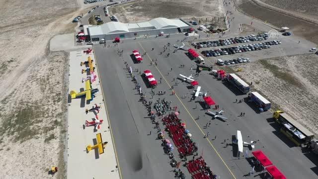 ESKİŞEHİR - Sivrihisar Hava Gösterileri 2022 başladı (1)