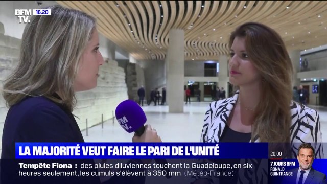 Marlène Schiappa réagit au lancement de Renaissance , qui remplace officiellement La République en marche