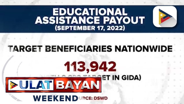 Educational assistance payout ng DSWD, nasa ikalimang Sabado na