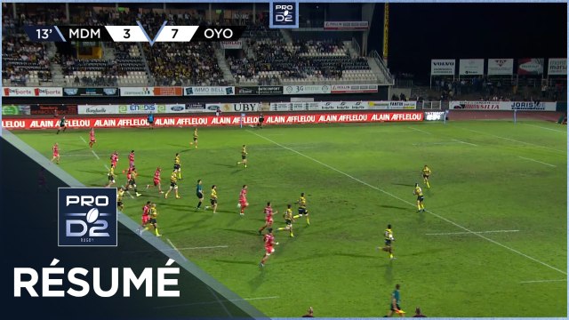 PRO D2 - Résumé Stade Montois-Oyonnax Rugby: 26-15 - J04 - Saison 2022/2023