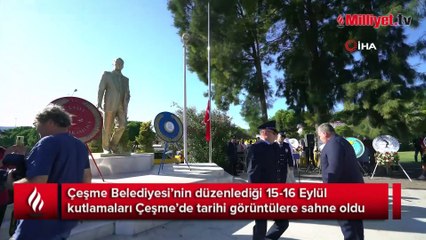 Çeşme’de görkemli 100. yıl kutlaması
