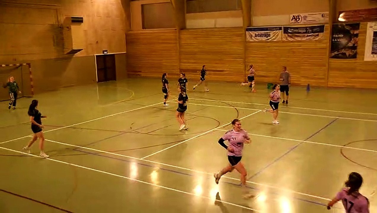 Séniors féminines contre Falck en amical vidéo 3