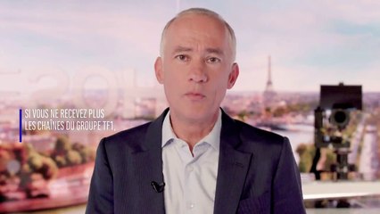 下载视频: Coupure des chaînes TF1 par Canal+ : Les animateurs de la Une se mobilisent (presque tous) et s'adressent directement aux téléspectateurs dans un clip mis en ligne ce soir