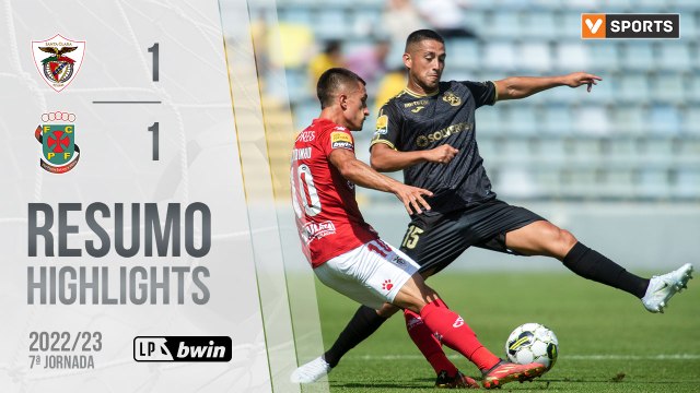 Highlights: Santa Clara 1-1 Paços de Ferreira (Liga 22/23 #7)