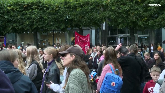 Стокгольм: протесты против расизма и популизма