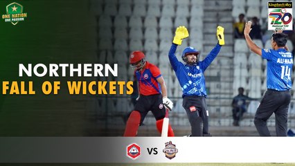 Northern Fall Of Wickets | Northern vs Southern Punjab | Match 30 | National T20 2022 | PCB | MS2U