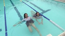 Japanese high school sisters bikini