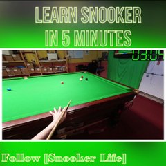 learn Snooker in 5 minutes By Snooker Life