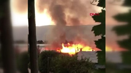 TOKAT'TA EKMEK FABRİKASINDA YANGIN