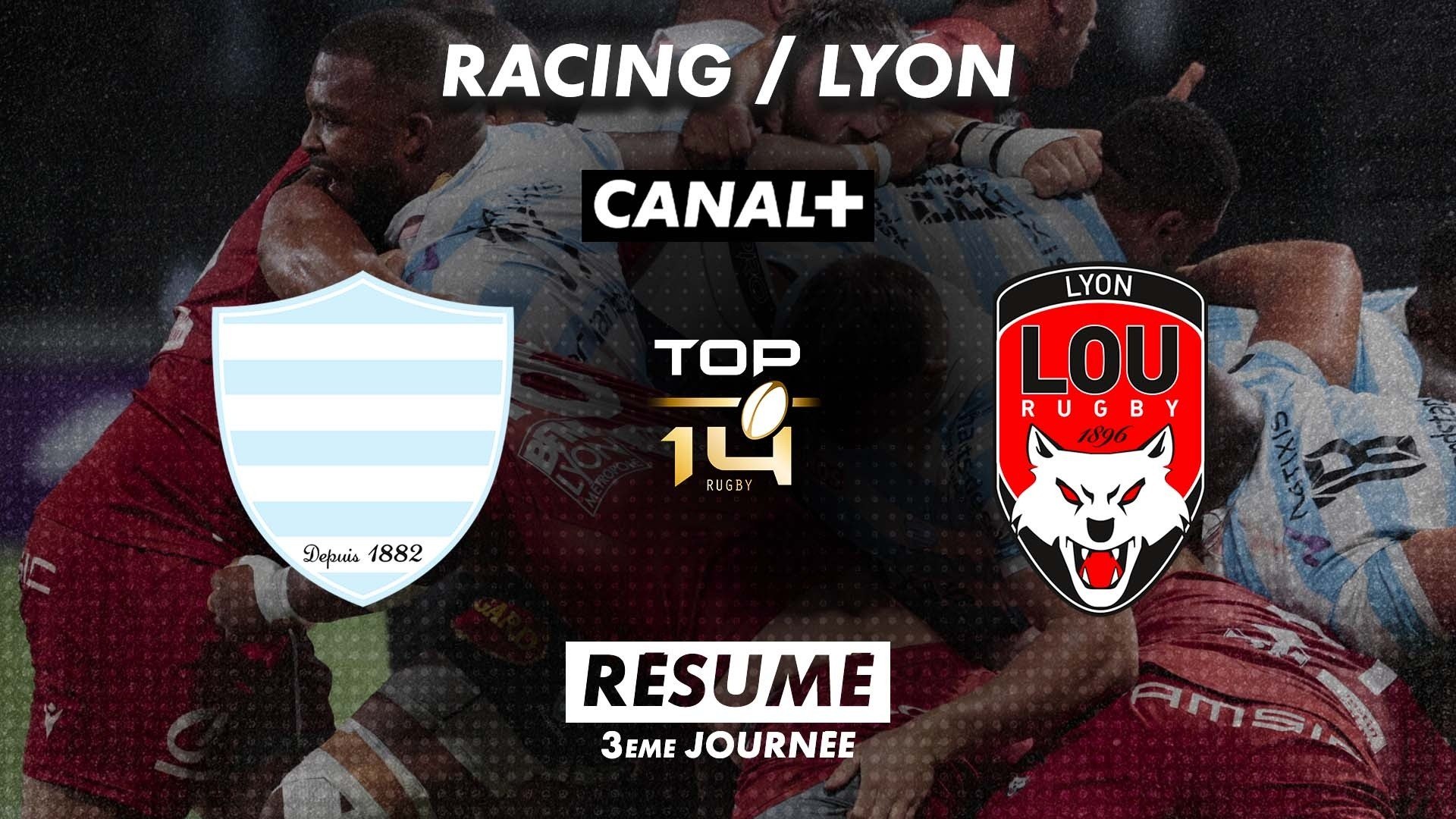 Le résumé de Racing 92 / Lyon - TOP 14 - 3ème journée - Vidéo Dailymotion