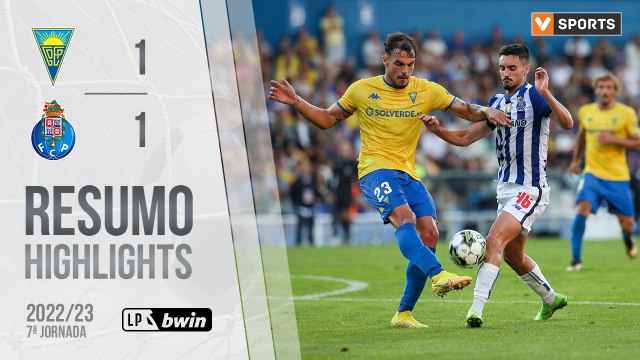 Highlights: Estoril Praia 1-1 FC Porto (Liga 22/23 #7)