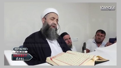Cübbeli Ahmet Hocaefendi ile Antalya Özel Sohbeti 20 Haziran 2018