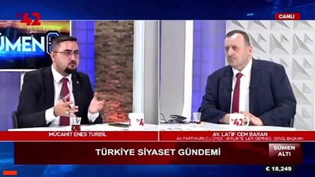 Daha önce Erdoğan için ikinci atatürk diyen AKP’li Latif Cem Baran AKP’yi hedef aldı!