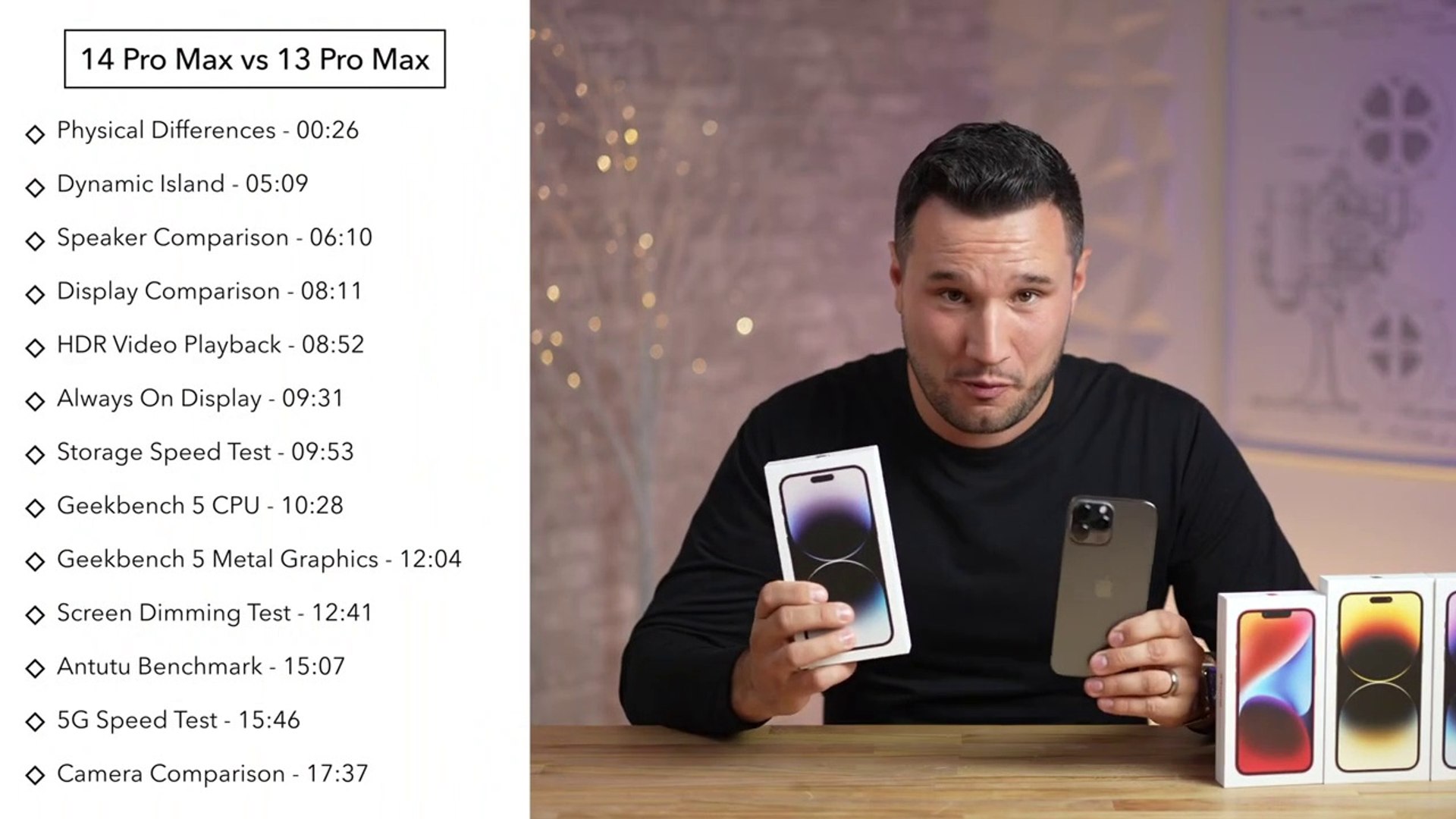 iPhone 14 Pro Max vs 13 Pro Max - Ultimate Comparison! - video Dailymotion