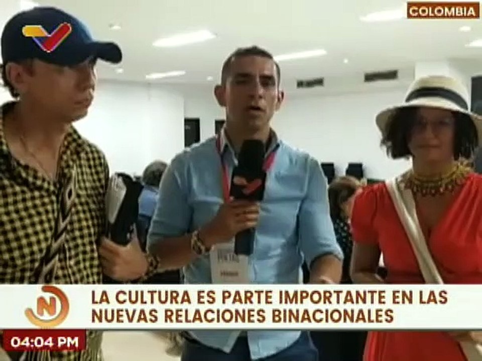 Cultura y poesía dan inicio a las nuevas relaciones binacionales entre Venezuela y Colombia