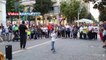 Andria: artista di strada coinvolge bambino, la Festa Patronale torna ad emozionare - VIDEO