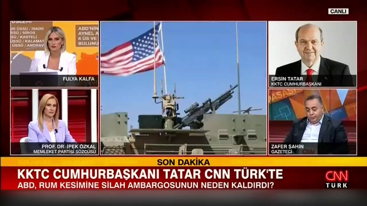KKTC Cumhurbaşkanı Tatar: Güney Kıbrıs'ın silahlanmaya yönelik bir bütçesi yok