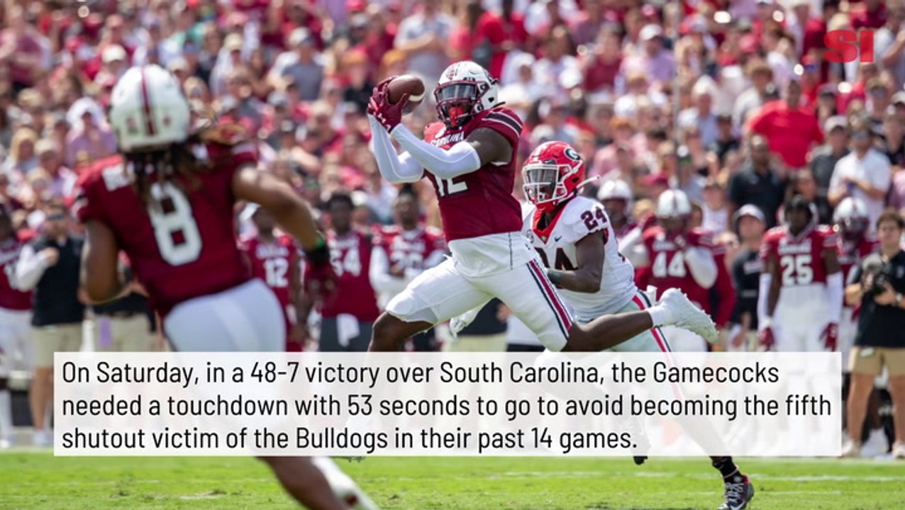 No. 1 Georgia Annihilates South Carolina in 48-7 SEC Victory