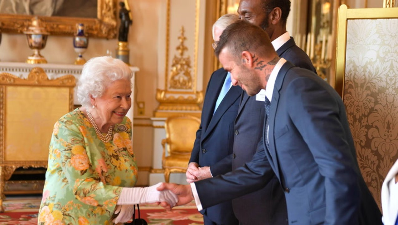 David Beckham nimmt Abschied von der Queen: SO lange stand er an