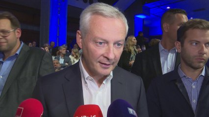 Bruno Le Maire : "Depuis le début, mon choix est clair : dans la majorité, aux côtés du Président"