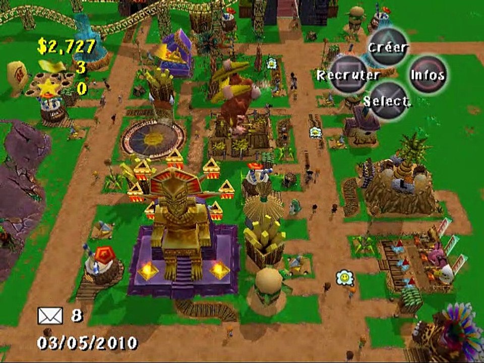 Theme Park World online multiplayer - ps2