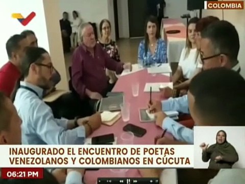 Autoridades inauguran encuentro de poetas venezolanos y colombianos en Cúcuta