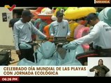 Mirandinos celebran Día Mundial de las Playas con Jornada Ecológica