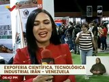Ciudadanos respaldan el intercambio tecnológico de Irán y Venezuela en la Expo Feria