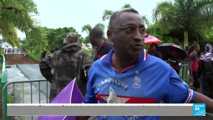 La tormenta tropical Fiona azota la isla francesa de Guadalupe