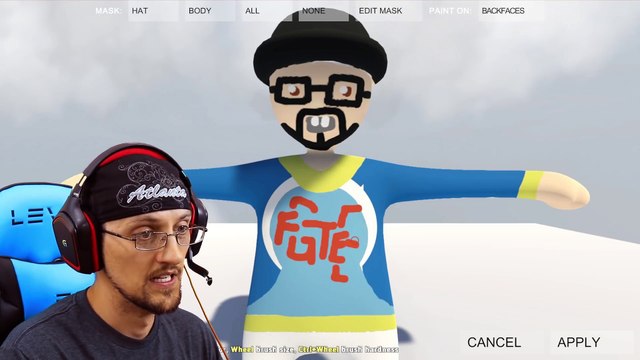 FUNNIER w_ BUTTS! Super Weird Game- HUMAN FALL FLAT! FGTEEV FLOPPY NERD Gameplay