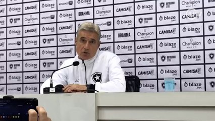 Luís Castro fala sobre processo de maturação de Jeffinho no Botafogo