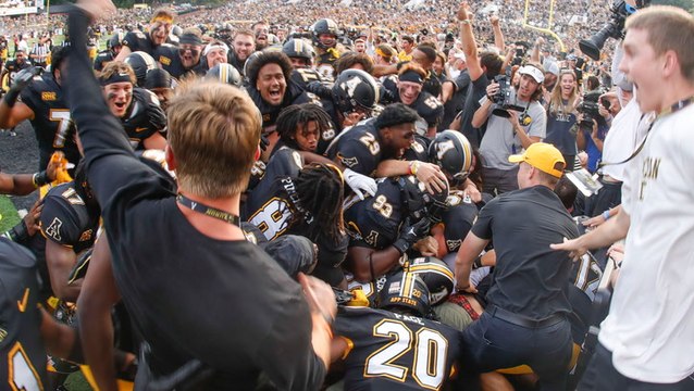 Appalachian State Shocks With Last Second Hail Mary to Beat Troy