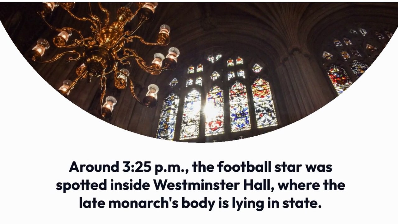 England Football Legend David Beckham Queued for 13 Hours to Pay His Respects To The Queen