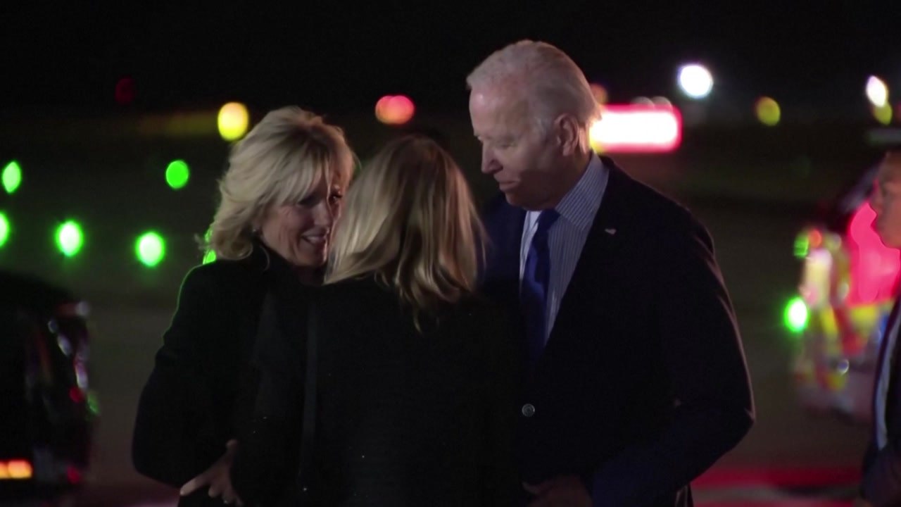 바이든, 영국 여왕 장례식 참석 위해 런던 도착 / YTN