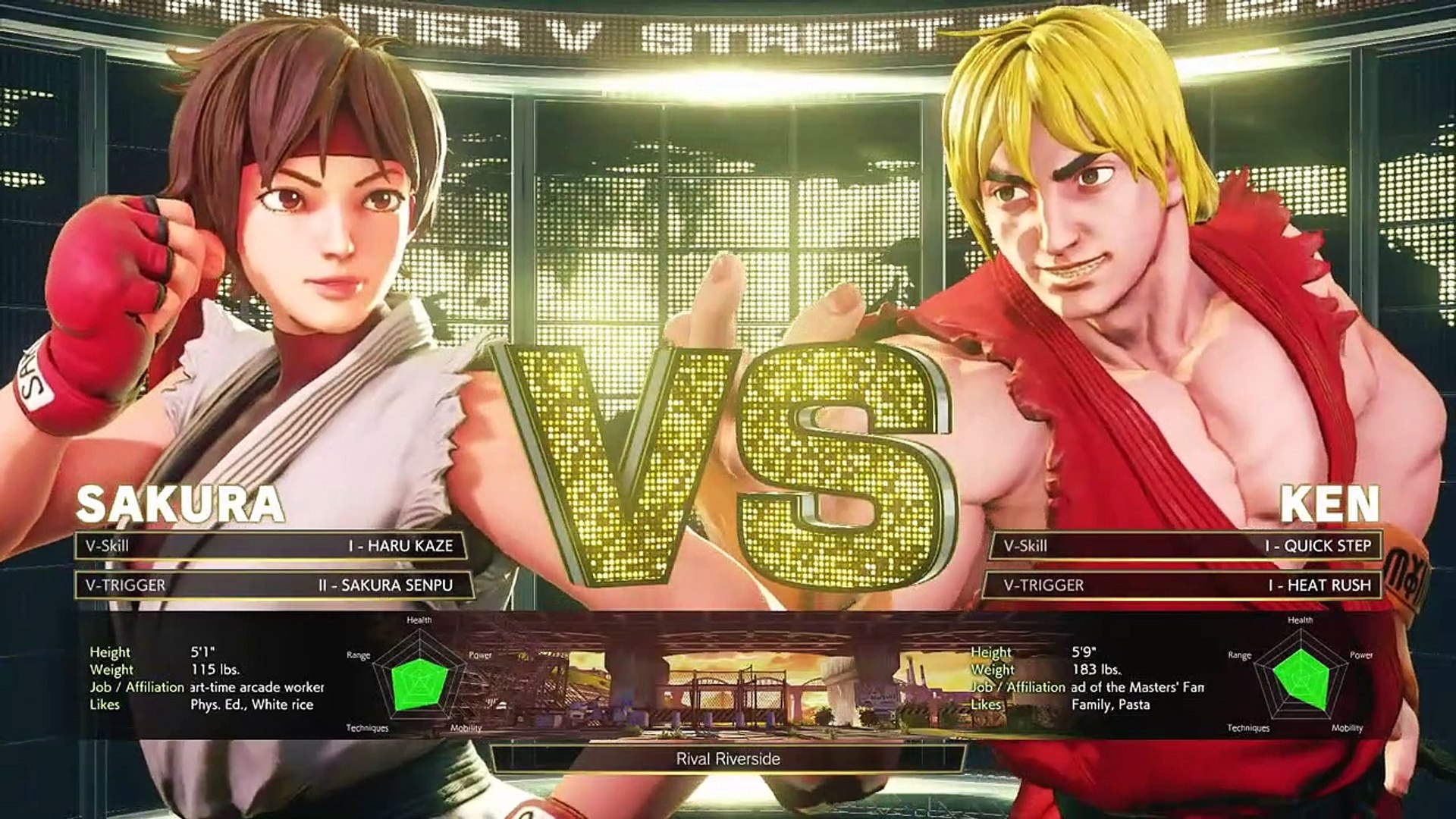 Street Fighter X Tekken Arcade Mode - Sakura & Blanka 