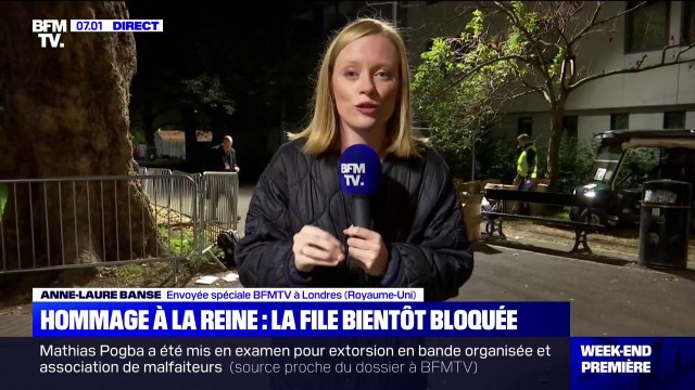 La file d'attente pour se recueillir auprès du cercueil d'Elizabeth II va bientôt être bloquée