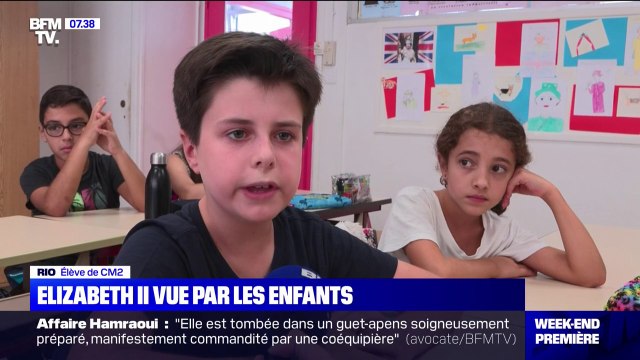 Elizabeth II vue par les enfants d'une école bilingue