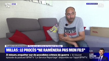 "Le procès ne ramènera pas mon fils": la douleur du père de Loïc, mort dans l'accident de Millas il y a 5 ans