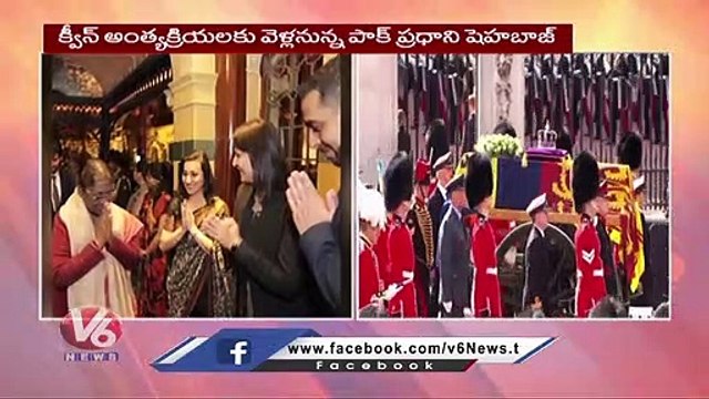 President Droupadi Murmu Reached London For Queen Elizabeth Final Rites | V6 News (5)