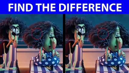 BET YOU CANT FIND THE DIFFERENCE  100 FAIL  Hotel Transylvania 3 movie puzzle